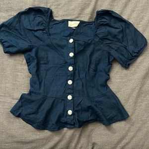 Classy Peplum Blouse